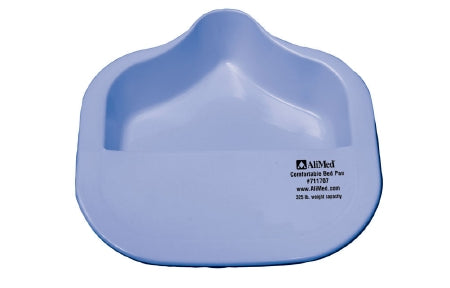 Alimed Lower Profile - Conventional Bedpan Blue 2 Quart / 1893 mL - 711707