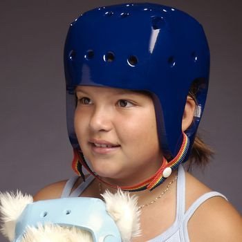 Patterson Medical Supply Danmar Products Soft Shell Helmet Blue Small - 924320
