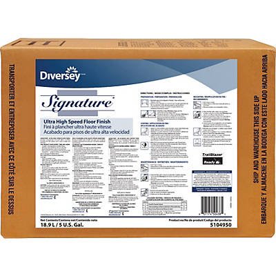 Diversey Signature - Floor Finish Liquid 5 gal. Box Ammonia Scent - DVS5104950