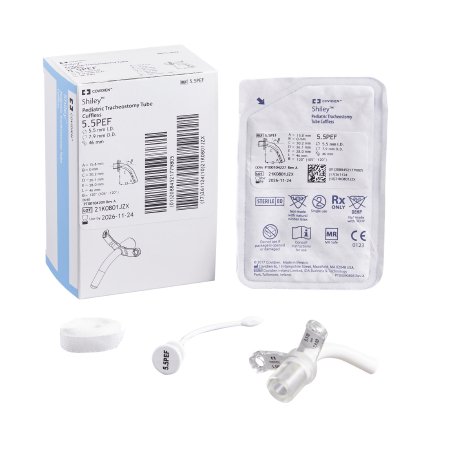 Shiley - Tracheostomy Tube Standard Size 5-1/2 Uncuffed - 5.5PEF