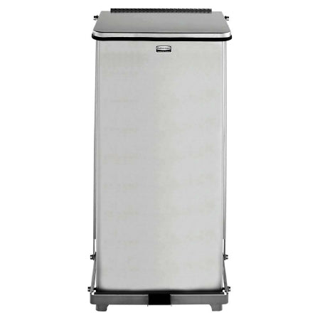 Saalfeld Redistribution Defenders Trash Can 24 gal. Satin Finish Steel Step On - FGST24SSPL