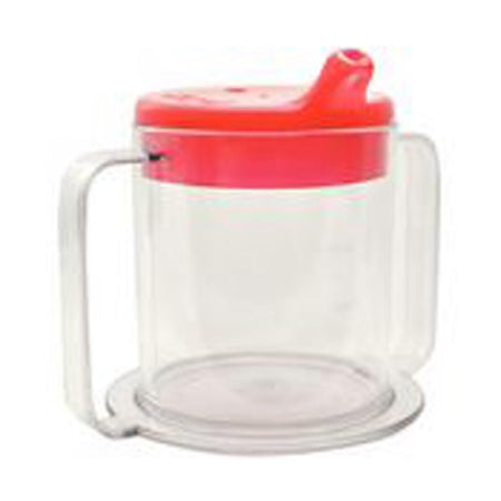 Patterson Medical Supply Independence Graduated Drinking Mug 10 oz. Clear Polycarbonate Reusable - 1251