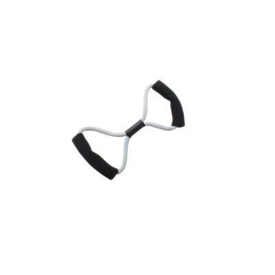 Fabrication Enterprises CanDo BowTie Exercise Resistance Tubing Silver 14 Inch Length 2X-Heavy Resistance - 1342907