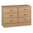 Invacare Torrington Series Bedside Chest Oak Edge 17-7/16 X 30 X 44-1/4 Inch 6 Drawers - IH28443
