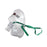 Sunset Healthcare - Aerosol Mask Elongated Style Adult One Size Fits Most Adjustable Head Strap / Nose Clip - RES2110