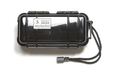 Med-Tech Resources Pelican Micro Case Black Polycarbonate Exterior: 2.43 X 3.87 X 7.5 Inch, Interior: 2.06 X 2.62 X 6.37 Inch - TR-1030-BLK