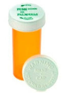 Drug Package BOTTLE, PILL CLARK PUSH&TURN AMB 8DR (410/CS) - CV-GPT8-410