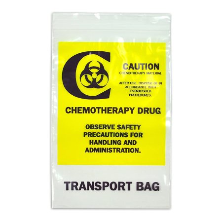 Elkay Plastics - Chemo Drug Transport Bag Clear Bag LDPE 12 X 15 Inch - F41215CTB