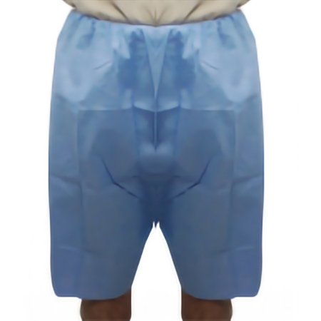 HPK Industries - Exam Shorts 2X-Large Blue SMS Adult Disposable - 7555 2XL
