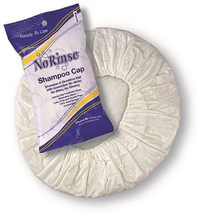 No Rinse - Shampoo Cap 1 per Pack Individual Packet Scented - 02000