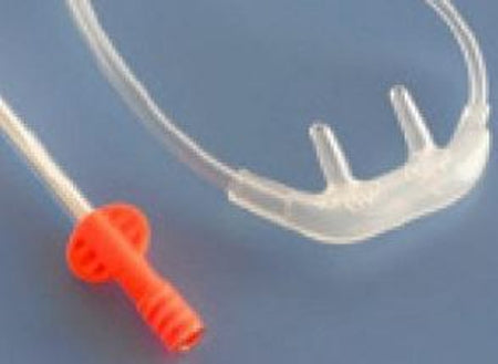 Covidien FilterLine ETCO2 Nasal Sampling Cannula with O2 With Oxygen Delivery Adult Curved Prong / Non-flared Tip - 7739