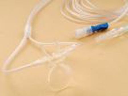 Covidien Smart OmniLine Plus ETCO2 Oral Nasal Sampling Cannula with O2 With Oxygen Delivery Adult Curved Prong / Non-flared Tip - 10177