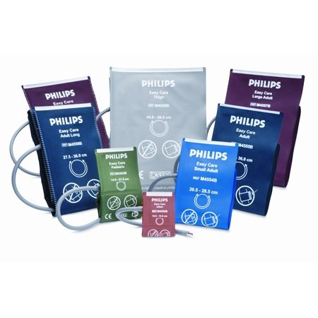 Philips - Blood Pressure Cuff Adult Arm Medium Long Cuff 27.5 - 36 cm - Philips Healthcare - M4556B