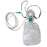 Sunset Healthcare - NonRebreather Oxygen Mask Elongated Style Pediatric Adjustable Head Strap / Nose Clip - RES2202V