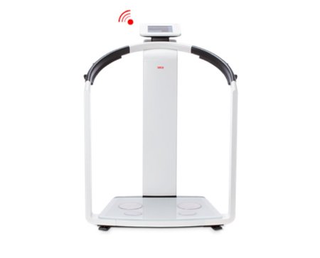 seca 514 - Full Body Composition Analyzer - Standing Stand On Touchscreen Display 660 lbs. Black / White - Seca - 5141321139
