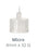 UltiCare Micro - Insulin Pen Needle 32 Gauge 1/8 Inch Length NonSafety - 09545