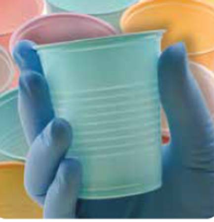 Crosstex - Drinking Cup 5 oz. Translucent Plastic Disposable - CXCL