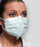 Ultra - Procedure Mask Pleated Earloops One Size Fits Most Blue NonSterile ASTM Level 3 Adult - GCFCXUSF