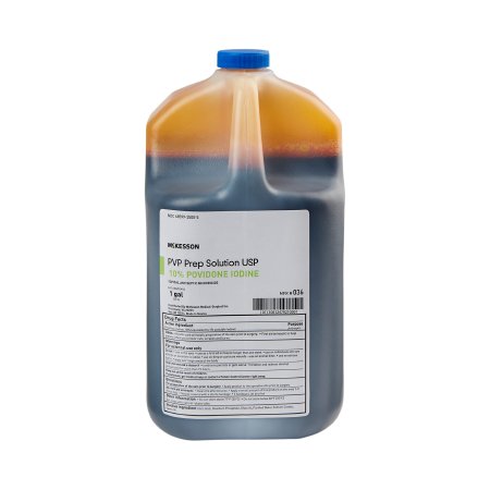 McKesson - Skin Prep Solution 1 gal. Jug 10% Strength Povidone-Iodine NonSterile - 036