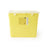 McKesson Prevent - Chemotherapy Waste Container 13-1/2 H X 17-3/10 W X 13 L Inch 8 Gallon Yellow Base / White Lid Vertical Entry Rotating Lid - 2258