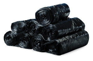 Colonial Bag Corporation Colonial Bag Trash Bag Extra Heavy Duty 45 gal. Black HDPE 16 Mic. 40 X 48 Inch X-Seal Bottom Twist Tie Coreless Roll - HCR48XB