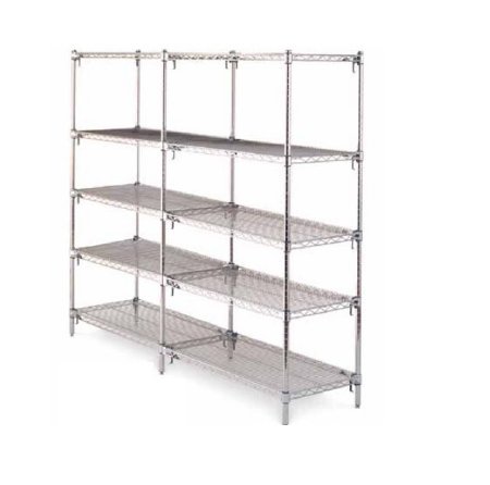 Super Erecta - Wire Shelving Starter Unit 5 Shelves 18 X 24 Inch - 5A317C
