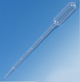 Globe Scientific Transfer Pipette 5 mL 0.25 mL Graduation Increments Sterile - 137018