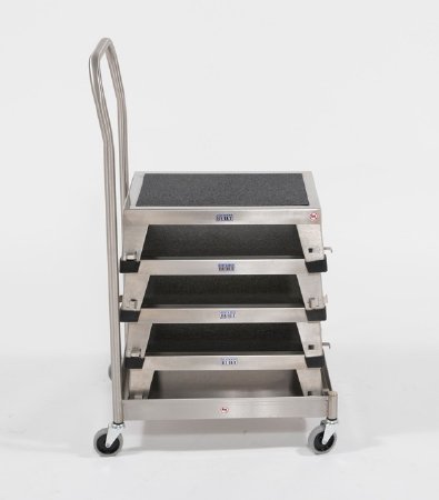 EZ - Stool Dolly 4 Casters Steel Handle Stainless Steel - 1018862300