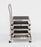 EZ - Stool Dolly 4 Casters Steel Handle Stainless Steel - 1018862300