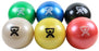 CanDo WaTE Ball - Hand Weight Set 6 Piece Set / Ball Style 1.1 lbs. / 2.2 lbs. / 3.3 lbs. / 4.4 lbs. / 5.5 lbs. / 6.6 lbs. - 10-3166