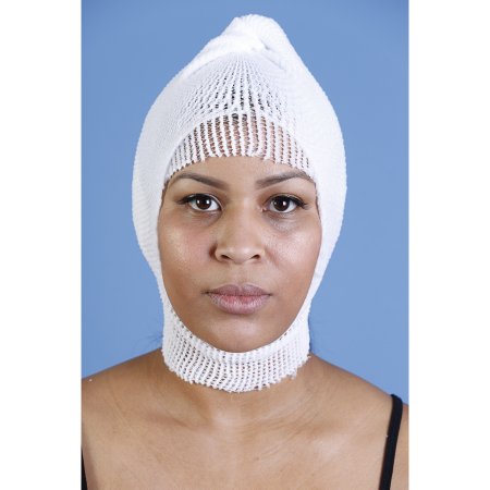 MT Spandage Pre-Cuts - Elastic Net Retainer Dressing Tubular / Pre-Cut Elastic 24 Inch Length Size 6 White Large Head / Shoulder / Thigh NonSterile - MT6X24