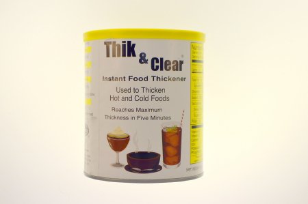 Nutra Balance Thik & Clear Food and Beverage Thickener 8 oz. Canister Unflavored Ready to Mix Consistency Varies By Preparation - 22227