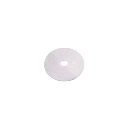 Saalfeld Redistribution americo Hard Floor Polishing Pad 19 Inch White Polyester Fiber - 401219