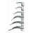 SunMed Blade Fiber Optic Laryngoscope Greenline Large Adult Macintosh #4 Each - 5-5231-04