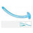 SunMed Airway Nasopharyngeal Robertazzi Adult 20-36Fr Set Flexible Light Green 9/Pk - 1-5076-09
