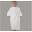 Fashion Seal Gown Patient Polyester Knit Large Unisex White Child Ea - 5673-LG