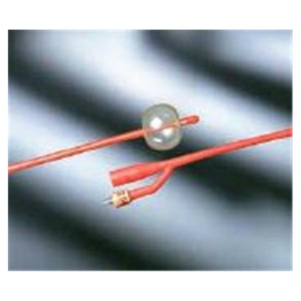 Bard Medical Division Catheter Foley Lubricath 16Fr 5Cc Short Open Tip Rubber 2-Way 16" Ea, 12 Ea/Ca - 0196L16