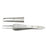 Miltex-Integra Forcep Suture Manhattan 3-1/2" 0.7Mm Wide Smooth Curved 1X2 Teeth Ss Ea - 18-975