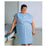 Tidi Products Gown Exam Ultimate 30 In X 42 In Light Blue Scrim Reinforced Tissue 50/Case - 980838