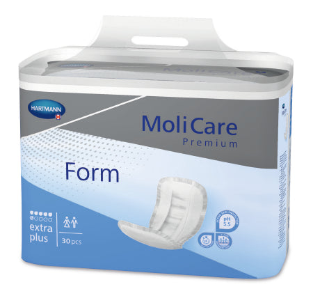 Hartmann MoliCare Premium Form Extra Plus Bladder Control Pad 27 Inch Length Heavy Absorbency Polymer One Size Fits Most Unisex Disposable - 168319