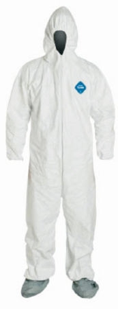 Fisher Scientific Tyvek Coverall X-Large White Disposable - 01-361-2D