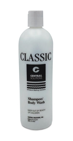 Central Solutions Empty Bottle 16 oz. - SS2302-16OZ/CAP