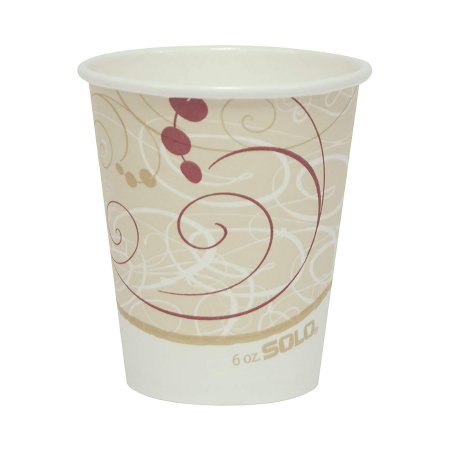 Solo - Drinking Cup 6 oz. Symphony Print Paper Disposable - 376SM-J8000