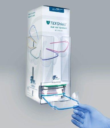 TIDI Grab 'n Go Protective Glasses Wraparound Clear Tint Assorted Colors Over Ear - 9210A