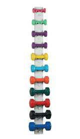 Alimed Clinton Dumbbell Strip 3 X 55 Inch, Grey - 32360