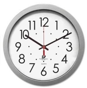 Chicago Lighthouse Industries Quartz Wall Clock 1.5 X 13.3 Inch, 14.5 Inch Face Diameter Analog Display Battery Powered - 67818003