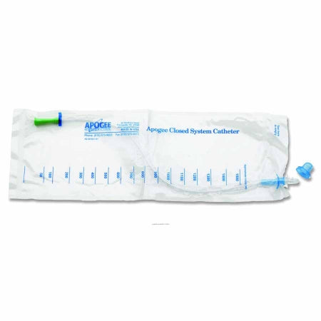 Apogee Plus - Intermittent Closed System Catheter Straight Tip / Firm 18 Fr. Without Balloon PVC - B18F
