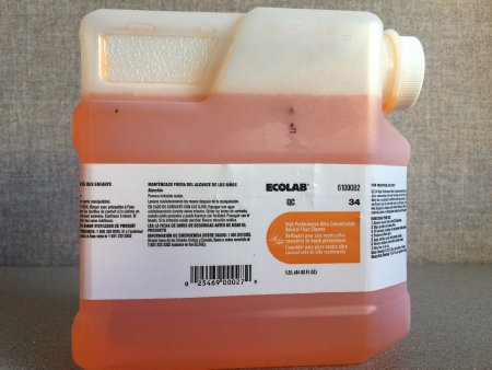 Ecolab Floor Cleaner Liquid 1.3 Liter Jug Sweet Scent - 6100082