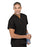 Landau Uniforms - Scrub Shirt Small Black 1 Pocket Short Sleeve Unisex - 71221BLKSM