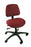 Task Series - Industrial Stool Pneumatic Height Adjustment 5 Casters Gray - CT-3-C